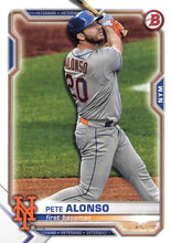 Load image into Gallery viewer, 2021 Bowman Baseball Cards (#1-100) ~ Pick your card