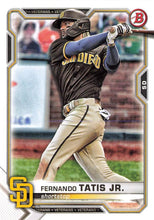 Load image into Gallery viewer, 2021 Bowman Baseball Cards (#1-100) ~ Pick your card