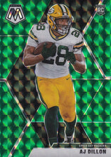 Load image into Gallery viewer, 2020 Panini Mosaic NFL GREEN Parallels ~ Pick Your Cards