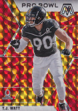 Load image into Gallery viewer, 2020 Panini Mosaic NFL REACTIVE ORANGE Parallels ~ Pick Your Cards