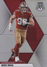 Load image into Gallery viewer, 2020 Panini Mosaic NFL SILVER REFRACTOR Parallels ~ Pick Your Cards