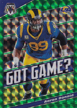 Load image into Gallery viewer, 2020 Panini Mosaic NFL Inserts ~ Pick Your Cards
