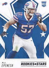 Load image into Gallery viewer, 2020 Panini Rookies & Stars NFL Football Cards ROOKIES #101-200 ~ Pick Your Cards