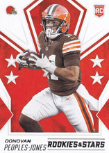 Load image into Gallery viewer, 2020 Panini Rookies & Stars NFL Football Cards ROOKIES #101-200 ~ Pick Your Cards