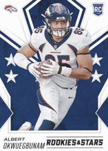 Load image into Gallery viewer, 2020 Panini Rookies & Stars NFL Football Cards ROOKIES #101-200 ~ Pick Your Cards