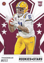 Load image into Gallery viewer, 2020 Panini Rookies & Stars NFL Football Cards ROOKIES #101-200 ~ Pick Your Cards