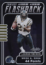 Load image into Gallery viewer, 2020 Panini Absolute NFL Football FANTASY FLASHBACK Inserts ~ Pick Your Cards