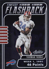 Load image into Gallery viewer, 2020 Panini Absolute NFL Football FANTASY FLASHBACK Inserts ~ Pick Your Cards