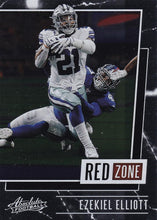 Load image into Gallery viewer, 2020 Panini Absolute NFL Football RED ZONE Inserts ~ Pick Your Cards