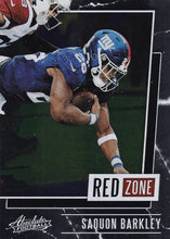 Load image into Gallery viewer, 2020 Panini Absolute NFL Football RED ZONE Inserts ~ Pick Your Cards