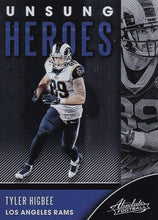 Load image into Gallery viewer, 2020 Panini Absolute NFL Football UNSUNG HEROES Inserts ~ Pick Your Cards