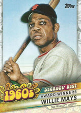 Load image into Gallery viewer, 2020 Topps Update Series DECADES' BEST Inserts ~ Pick your card