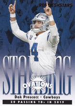 Load image into Gallery viewer, 2020 Panini Rookies & Stars NFL STANDING OVATIONS Inserts ~ Pick Your Cards