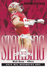 Load image into Gallery viewer, 2020 Panini Rookies & Stars NFL STANDING OVATIONS Inserts ~ Pick Your Cards
