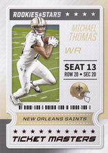 Load image into Gallery viewer, 2020 Panini Rookies & Stars NFL TICKET MASTERS Inserts ~ Pick Your Cards
