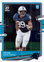 Load image into Gallery viewer, 2020 Donruss Optic NFL Football Cards ROOKIES #101-200 ~ Pick Your Cards