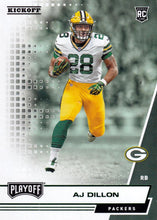Load image into Gallery viewer, 2020 Panini Playoff NFL Football KICKOFF GREEN Parallels ~ Pick Your Cards