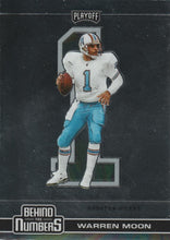Load image into Gallery viewer, 2020 Panini Playoff NFL Football BEHIND THE NUMBERS Inserts ~ Pick Your Cards