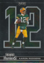 Load image into Gallery viewer, 2020 Panini Playoff NFL Football BEHIND THE NUMBERS Inserts ~ Pick Your Cards