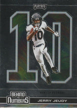 Load image into Gallery viewer, 2020 Panini Playoff NFL Football BEHIND THE NUMBERS Inserts ~ Pick Your Cards