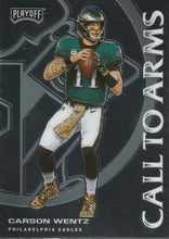 Load image into Gallery viewer, 2020 Panini Playoff NFL Football CALL TO ARMS Inserts ~ Pick Your Cards