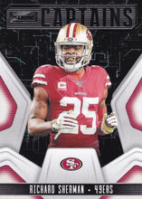 Load image into Gallery viewer, 2020 Panini Playbook NFL Football CAPTAINS Inserts ~ Pick Your Cards