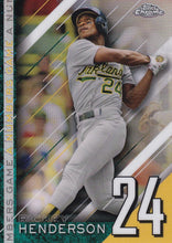 Load image into Gallery viewer, 2020 Topps Chrome Update Baseball A NUMBERS GAME Inserts ~ Pick your card