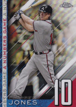 Load image into Gallery viewer, 2020 Topps Chrome Update Baseball A NUMBERS GAME Inserts ~ Pick your card