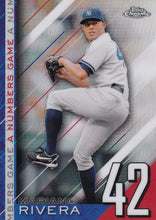Load image into Gallery viewer, 2020 Topps Chrome Update Baseball A NUMBERS GAME Inserts ~ Pick your card