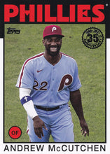 Load image into Gallery viewer, 2021 Topps Series 1 Baseball 1986 Anniversary Inserts ~ Pick your card