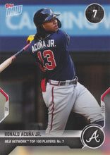 Load image into Gallery viewer, 2021 Topps Now MLB Network's Top 100 ~ Pick your card