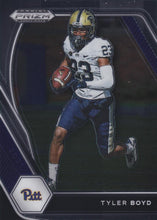 Load image into Gallery viewer, 2021 Panini Prizm Draft Picks Collegiate Football Cards #1-100 ~ Pick Your Cards