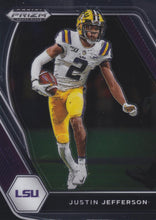 Load image into Gallery viewer, 2021 Panini Prizm Draft Picks Collegiate Football Cards #1-100 ~ Pick Your Cards