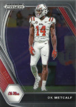 Load image into Gallery viewer, 2021 Panini Prizm Draft Picks Collegiate Football Cards #1-100 ~ Pick Your Cards