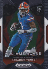 Load image into Gallery viewer, 2021 Panini Prizm Draft Picks Collegiate Football Cards #101-200 ~ Pick Your Cards