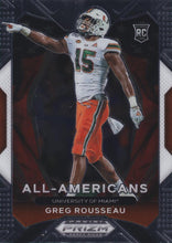 Load image into Gallery viewer, 2021 Panini Prizm Draft Picks Collegiate Football Cards #101-200 ~ Pick Your Cards