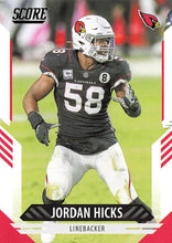 Load image into Gallery viewer, 2021 Panini Score NFL Football Cards #201-300 ~ Pick Your Cards