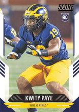 Load image into Gallery viewer, 2021 Panini Score NFL Football Cards #301-400 ~ Pick Your Cards
