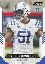 Load image into Gallery viewer, 2021 Panini Score NFL Football Cards #301-400 ~ Pick Your Cards