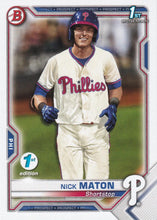 Load image into Gallery viewer, 2021 Bowman 1st EDITION Baseball Cards (BFE1-100)