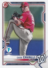 Load image into Gallery viewer, 2021 Bowman 1st EDITION Baseball Cards (BFE1-100)