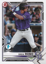 Load image into Gallery viewer, 2021 Bowman 1st EDITION Baseball Cards (BFE101-150)