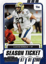 Load image into Gallery viewer, 2021 Panini Contenders Draft Picks Base Veteran Cards #1-100 ~ Pick Your Cards