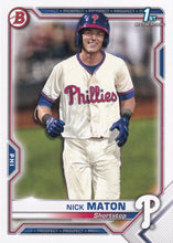 Load image into Gallery viewer, 2021 Bowman Baseball Prospect Cards (#BP1-100) ~ Pick your card