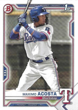 Load image into Gallery viewer, 2021 Bowman Baseball Prospect Cards (#BP1-100) ~ Pick your card