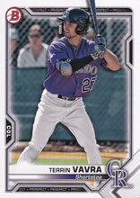 Load image into Gallery viewer, 2021 Bowman Baseball Prospect Cards (#BP1-100) ~ Pick your card