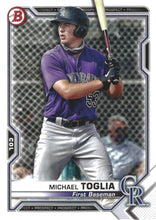 Load image into Gallery viewer, 2021 Bowman Baseball Prospect Cards (#BP101-150) ~ Pick your card