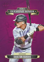 Load image into Gallery viewer, 2021 Panini Diamond Kings Baseball DEBUT DIAMOND KINGS Inserts ~ Pick your card