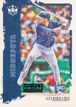 Load image into Gallery viewer, 2021 Panini Diamond Kings Baseball BLUE ARTIST'S PROOF Parallels ~ Pick your card