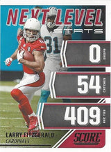 Load image into Gallery viewer, 2021 Panini Score NFL Football NEXT LEVEL STATS Inserts ~ Pick Your Cards